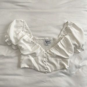 Princess Polly puff sleeve top